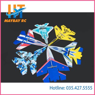 Kit Máy bay điều khiển Su27, F22 xốp dẻo bao đập