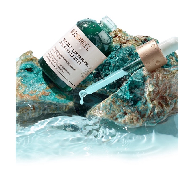 Tinh chất dưỡng da căng bóng Biossance SQUALANE + COPPER PEPTIDE RAPID PLUMPING SERUM