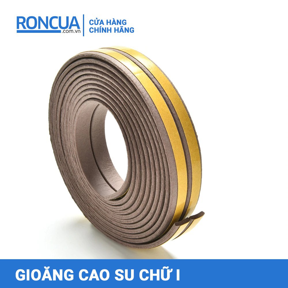 6M Roong, Gioăng cao su chữ I chống ồn, ngăn Bụi cửa Sổ (roncua.com.vn)