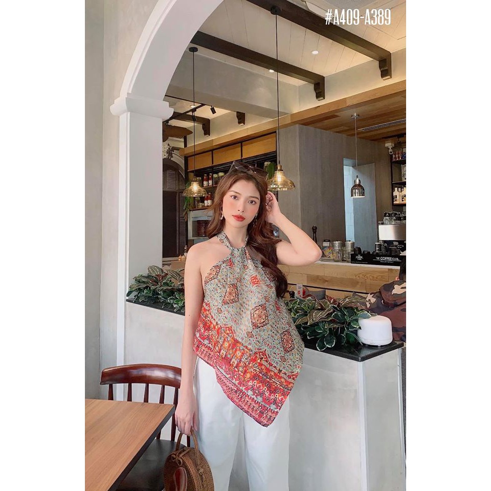 [Mã NOWSHIPT6HAPPY giảm 20k đơn 50k] [HÀNG THIẾT KẾ CAO CẤP] Áo Yếm Thổ Cẩm Sang Trọng Du Lịch | BigBuy360 - bigbuy360.vn