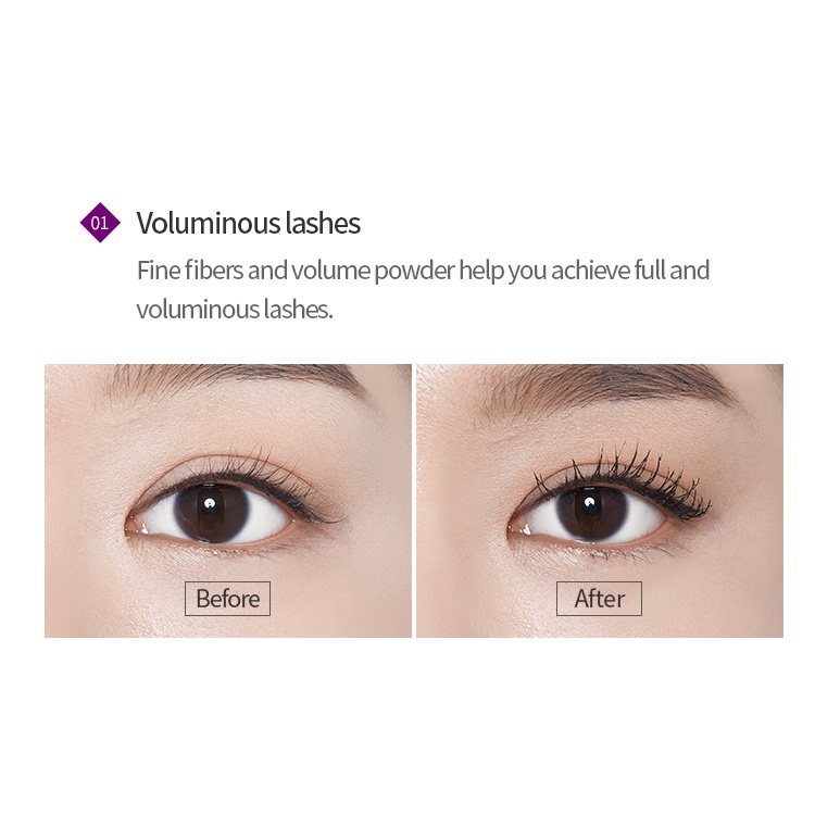 Mascara Chuốt Mi Làm Dày Mi Hiệu Quả Etude