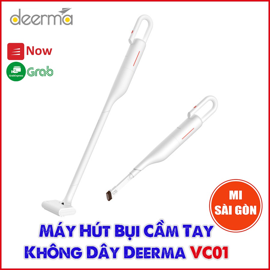 [Mã ELMS5 giảm 7% đơn 300K] Máy Hút Bụi Cầm Tay Không Dây Deerma VC01 | BigBuy360 - bigbuy360.vn