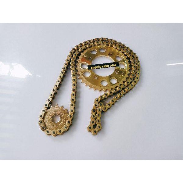 Sên+nhông +dĩa vàng xe sirius