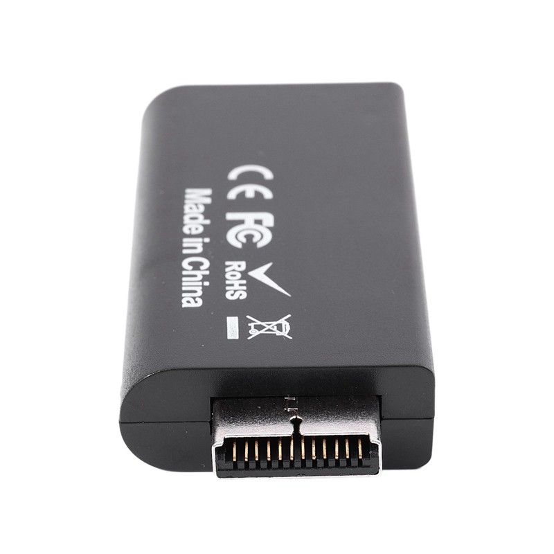 HDV-G300 to HDMI 480i/480p/576i Video Converter Adapter with 3.5mm Audio Output Supports All PS2 Display Modes