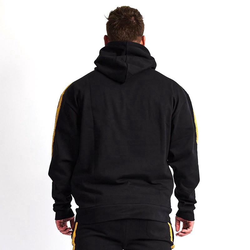 Áo Hoodie Cotton Thể Thao Họa Tiết Kẻ Sọc Thời Trang Cho Nam