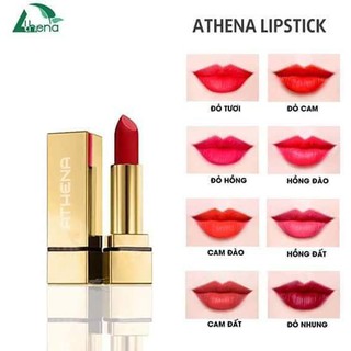 Son sáp siêu lì Athena bền màu cá tính