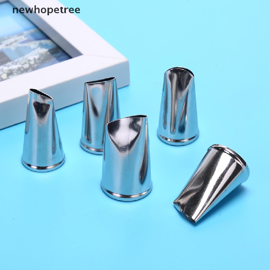 Bộ 5 Đuôi Bắt Bông Kem Tạo Hình Hoa Hồng Trang Trí Bánh