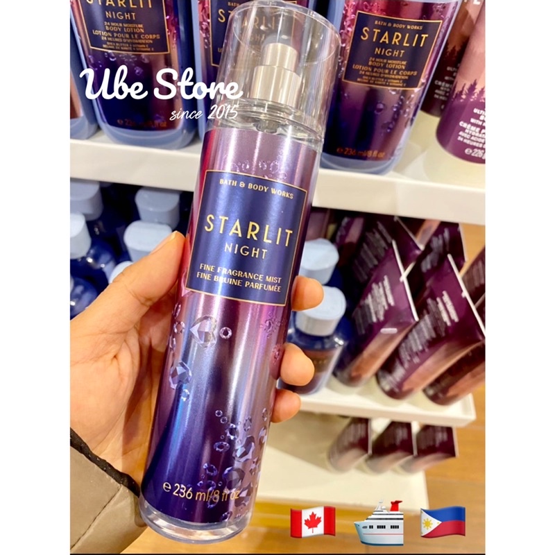 XỊT THƠM BODY BATH & BODY WORKS BODY MIST CHAI 236ML