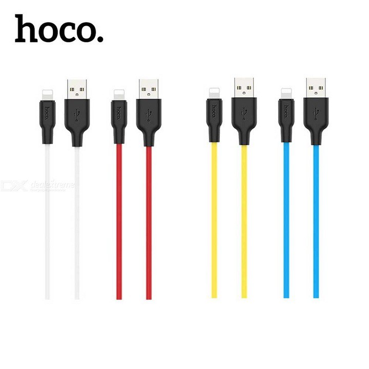 Cáp sạc nhanh SIêu Bền 2M TypeC Hoco X21 PLus 2.4A - Chính Hãng