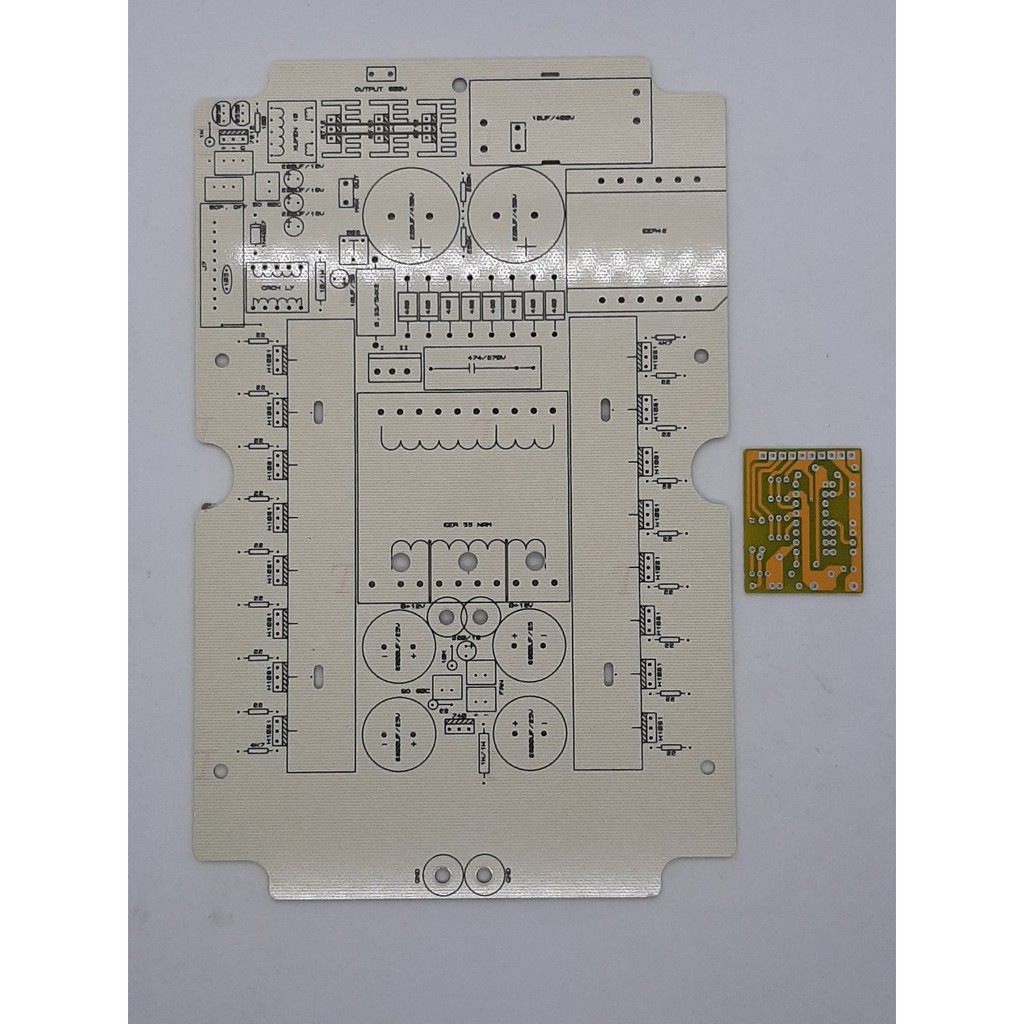 PCB bo mạch kích điện 16 fet băm cách ly PIC