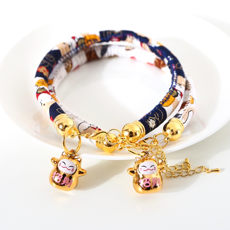 &lt;cutepethome&gt;Vòng Cổ Gắn Chuông Dễ Thương Cho Thú Cưng