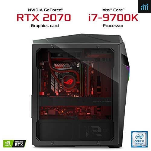 Thùng Máy PC Asus ROG Strix GL12CX Win 10 Core I7-9700K, Ram 16GB, SSD 512GB + HDD 1TB, Nvidia GeForce RTX2070