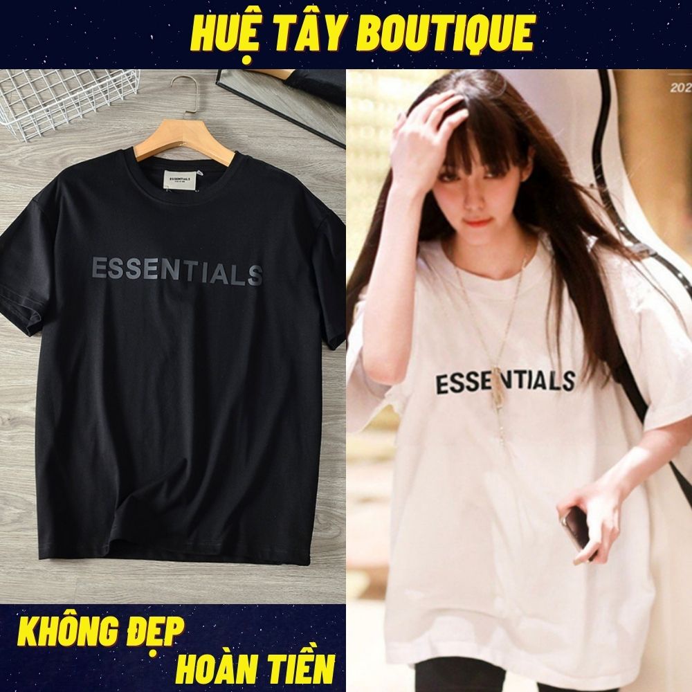 [Mã FAMARAL1 giảm 10K đơn 50K] Áo thun nữ, áo nữ from rộng ESSENTIALS chất cotton 4 chiều đủ size S M L SKUA-12