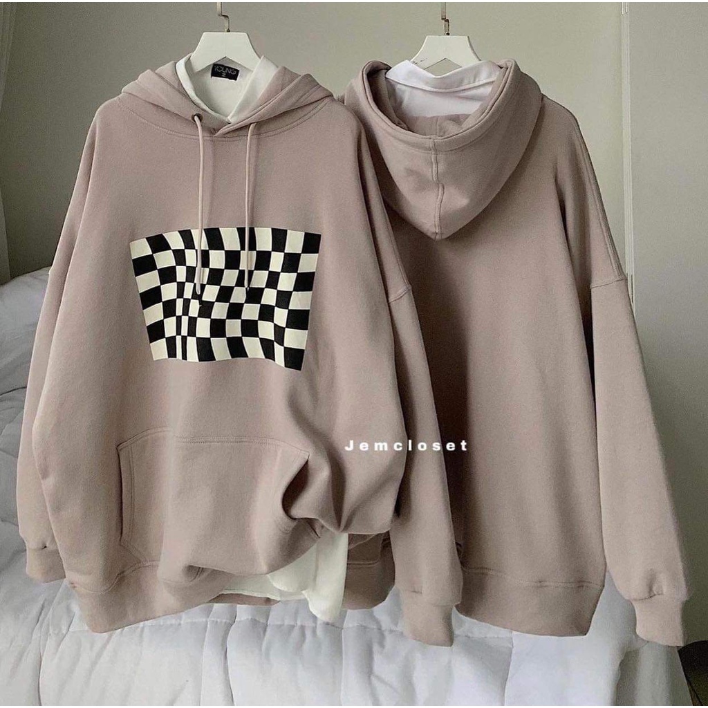 ÁO HOODIE BÀN CỜ