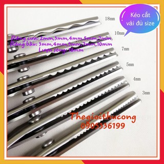 🔥 Kéo răng cưa cắt vải đủ các size Cao Cấp 📌