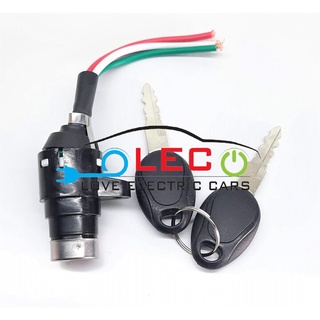 Bộ ổ khóa đầu đèn cho xe đạp điện Asama, Hitasa,...(các loại xe truyền thống)