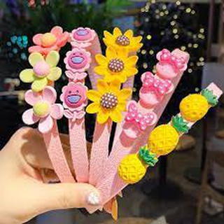 Bờm tóc siêu xinh cho bé gái