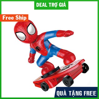 (FREE SHIP - TẶNG BÀI LIÊN QUÂN) XE NGƯỜI NHỆN TỰ HÀNH ĐỘC ĐÁO - Xe Spiderman - Xe người lợn nhào lộn