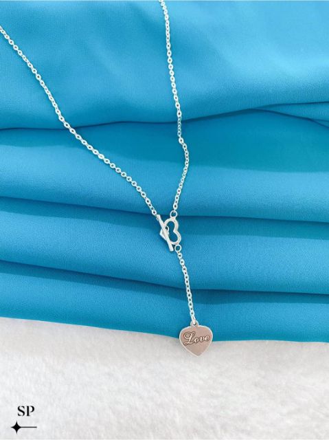 DÂY CHUYỀN BẠC KHẮC TÊN CHO NỮ