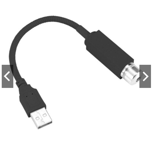 Đèn Led Chiếu Trần Xe Hơi Ô Tô Trần Nhà Cắm USB Tiện Lợi Tạo Bầu Trời Đầy Sao