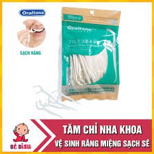 COMBO 10 gói Tăm chỉ nha khoa Oraltana, tăm kẽ răng Oral Tana, xỉa răng, chăm sóc răng lợi tiêu chuẩn xuất Nhật