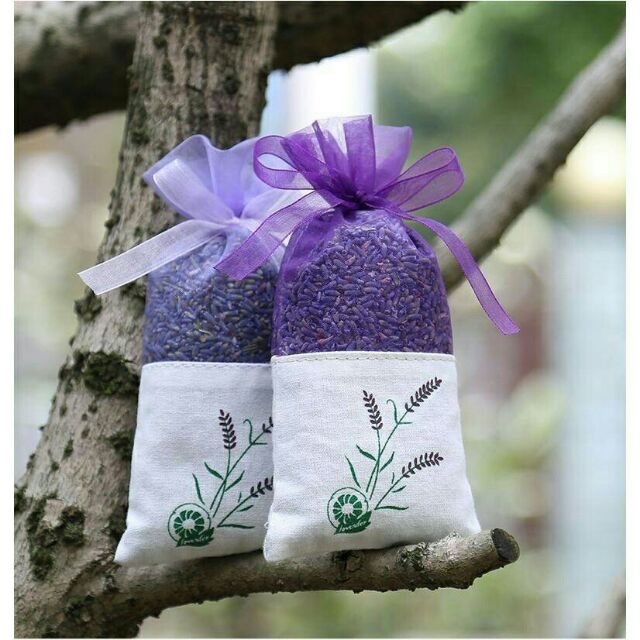 TÚI NỤ HOA THƠM LAVENDER KHÔ (HÀNG ĐẸP)