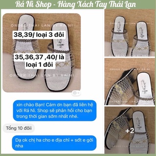 [Hàng Full Hộp kèm video chính chủ] DÉP LƯỚI THÁI LAN
