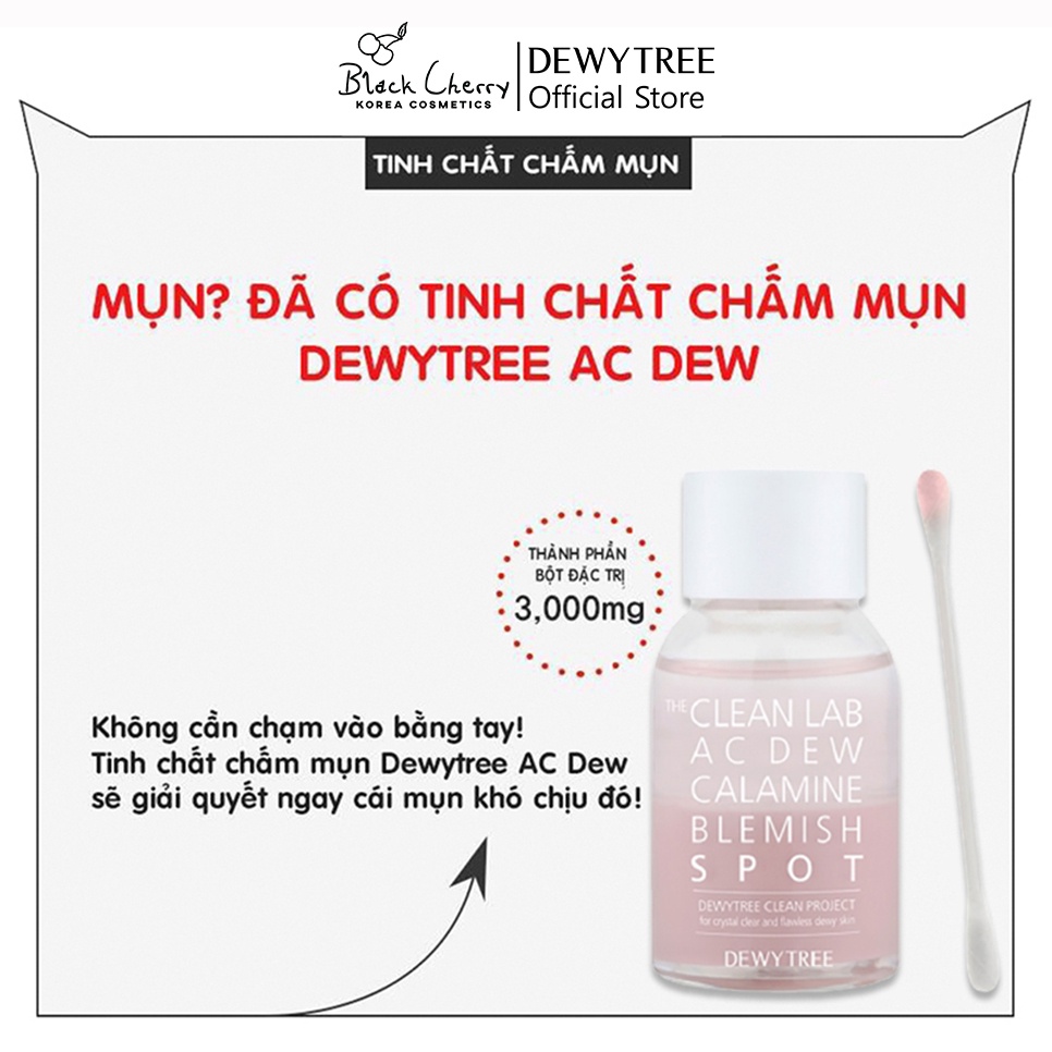 Chấm mụn Dewytree The Clean Lab AC DEW Calamine Blemish Spot 20ml