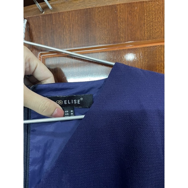 Thanh lý váy tím đen elise