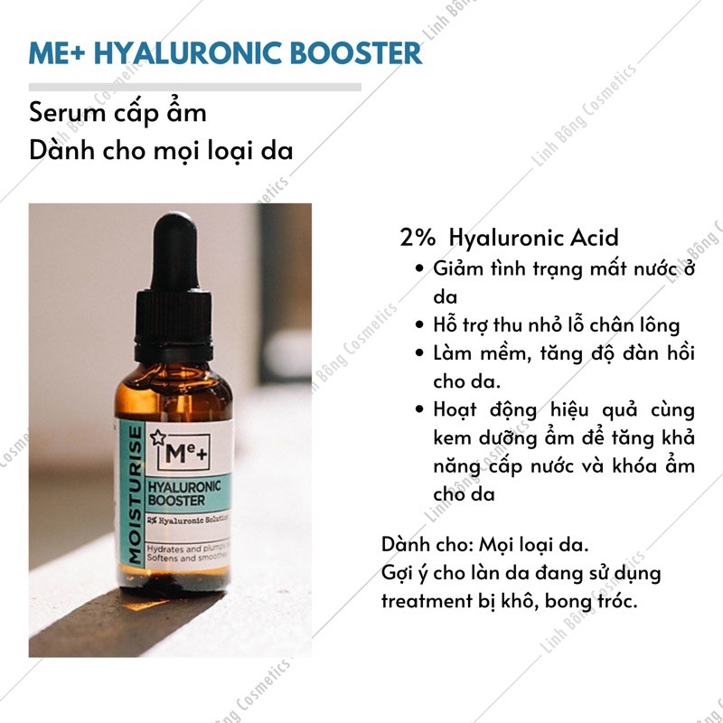 SERUM CẤP ẨM CHO MỌI LOẠI DA ME+ HYDRATING BOOSTER