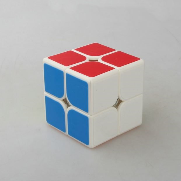 Đồ chơi Rubik YONG JUN 2x2x2 ( Viền Trắng ) xoay mượt không rít dành cho người mới chơi