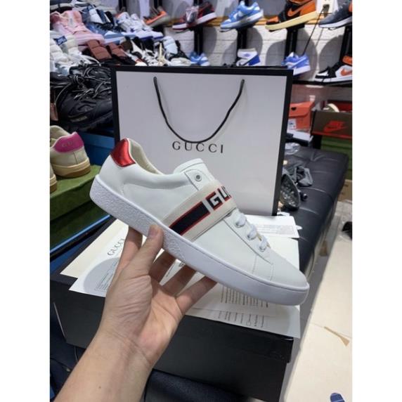 Giày GUCCI đai chun hàng real dành cho nam nữ kèm hộp