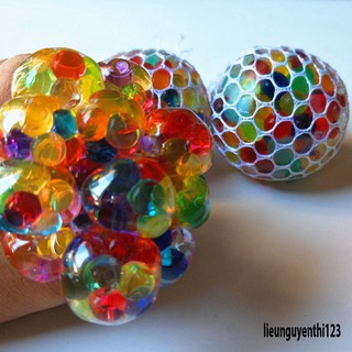 [LOẠI LỚN] Trứng Lưới NHIỀU MÀU lấp lánh Slime Nho Trút Giận, Quả Bóng Lưới Slime Gudetama Squishy Mochi