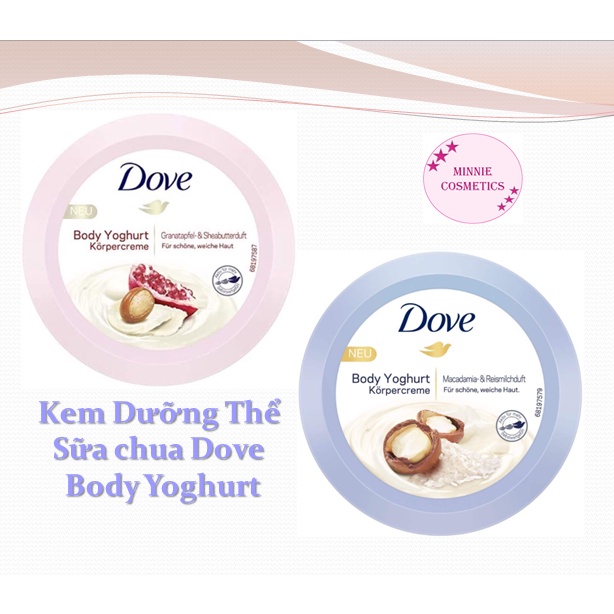 Kem Dưỡng Thể Sữa chua Dove Body Yoghurt - Đức