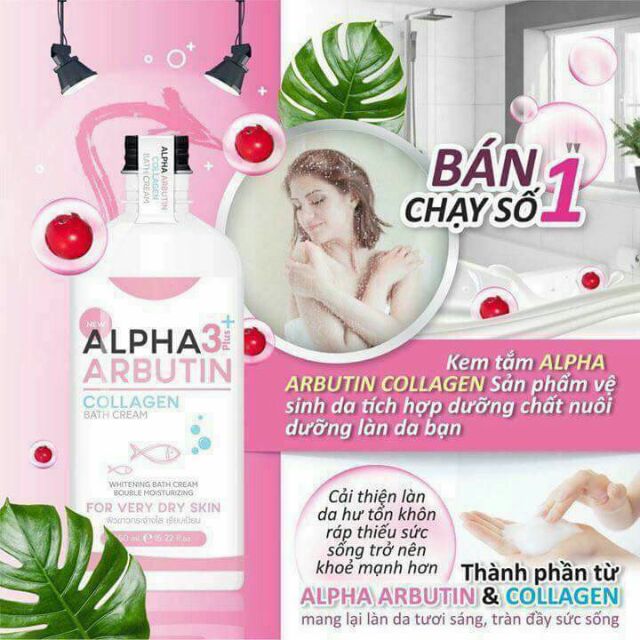 Sữa tắm và lotion  Alpha3