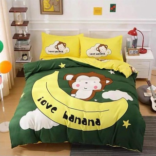 Bộ chăn ga gối đệm cute siêu ngộ nghĩnh đáng yêu cho bé - tổng kho ga gối ama