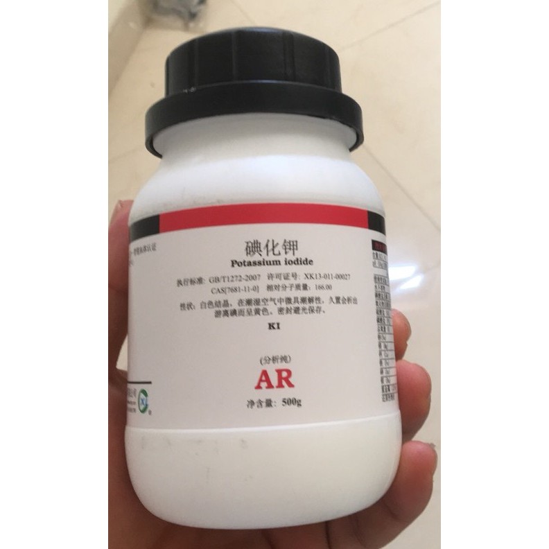 KI lọ 500g KALI IOT POTASSIUM IODIDE 99pt - KI lọ 500g