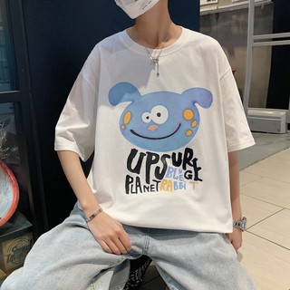 Áo Thun Tay Lỡ Unisex Form Rộng, áo phông tay lỡ CARTOON CT05
