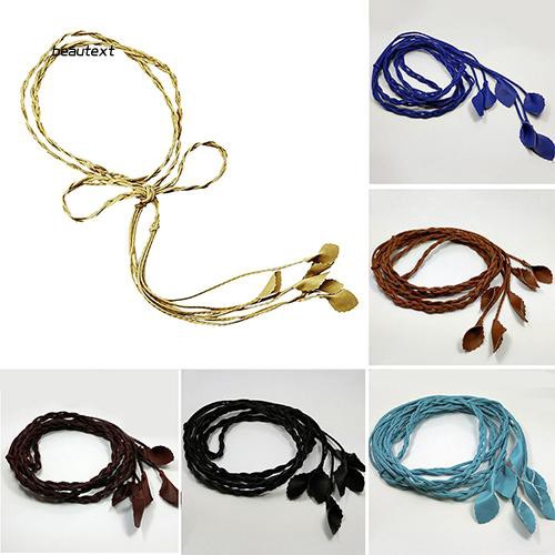 Dây thắt lưng giả da thời trang nữ