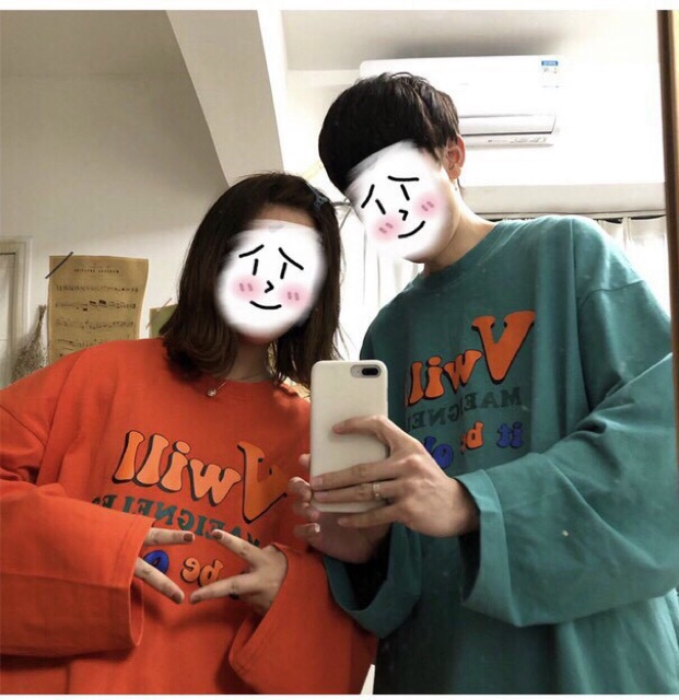 Áo tay dài form rộng FREESHIP Áo Unisex Form Rộng Freesize Phong Cách Ulzzang Cực Xịn [ Áo chữ ]