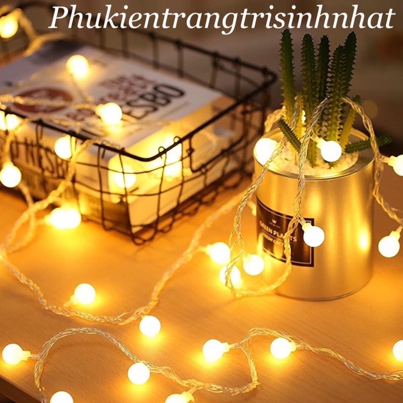 Đèn led Cherryball 6m chạy pin AA