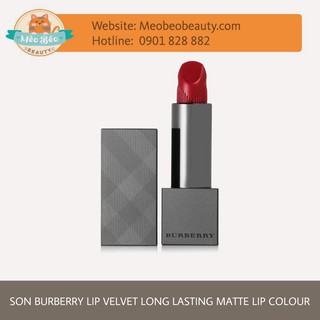 Son Burberry Lip Velvet Long Lasting Matte Lip Colour