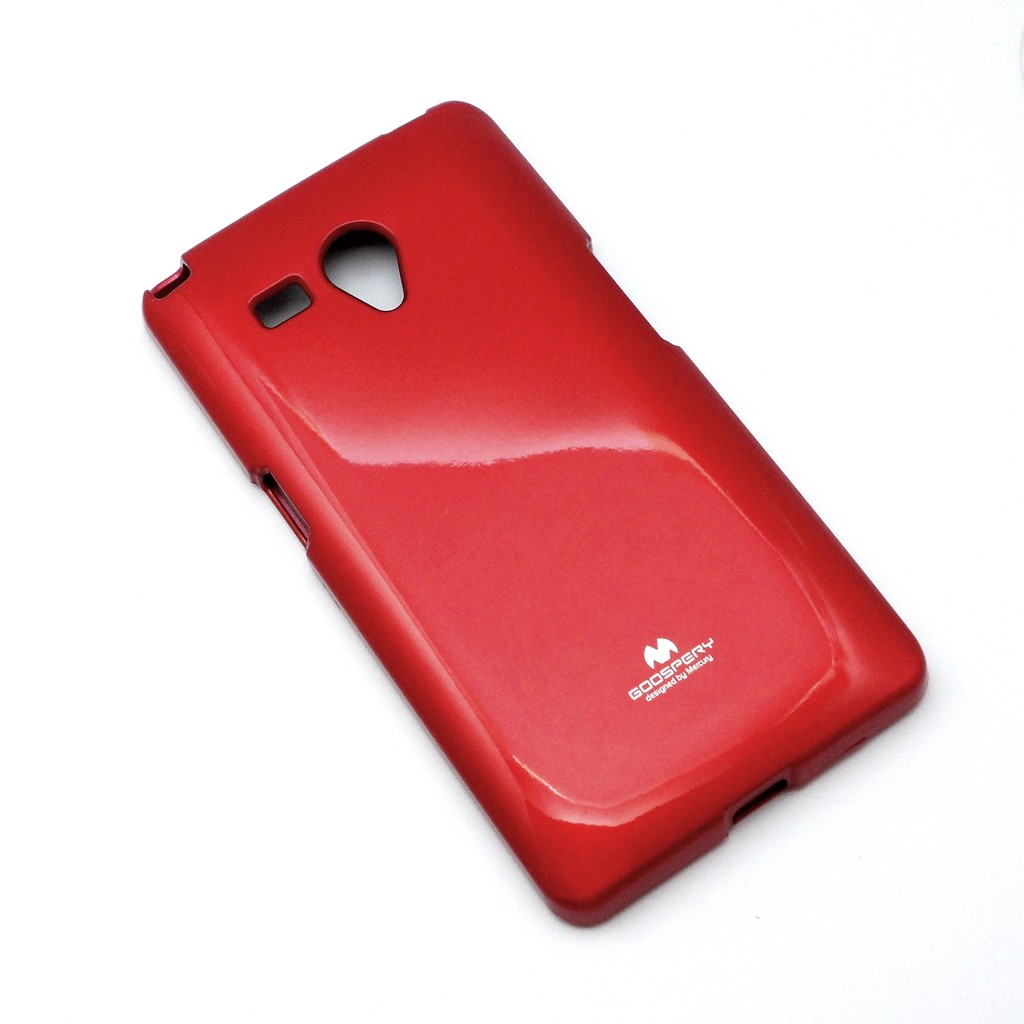 Ốp lưng Jelly Mercury Sky A850 (Đỏ)