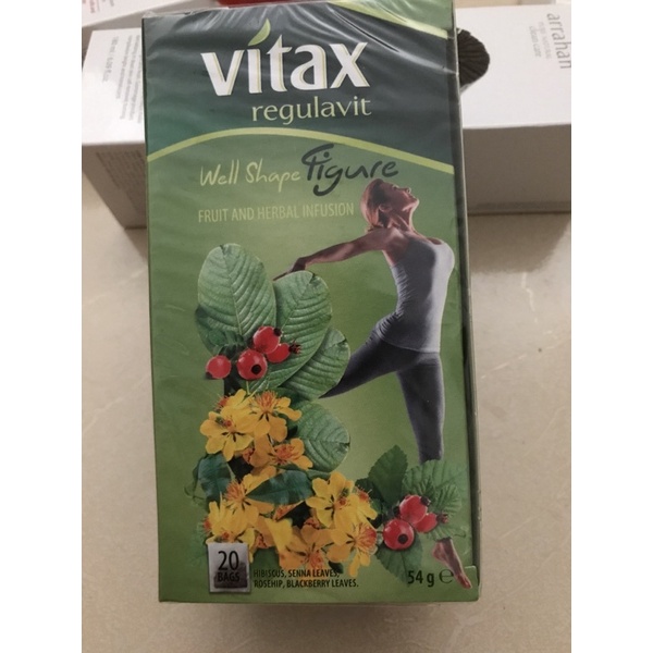 Vitax trà trái cây thảo dược giúp đẹp da giữ dáng hộp 20 gói