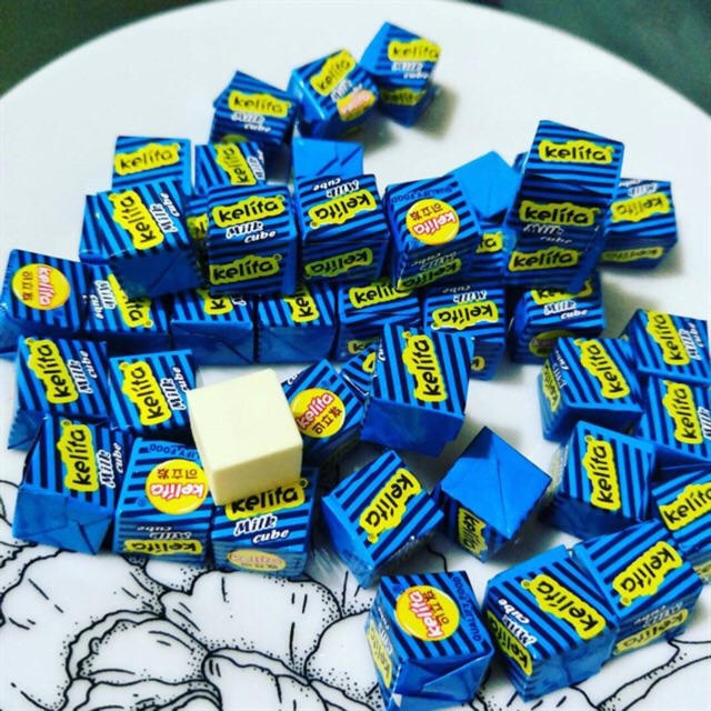 Combo 10 viên Rainbow Cube các vị Milo và Cheese siêu hot hit