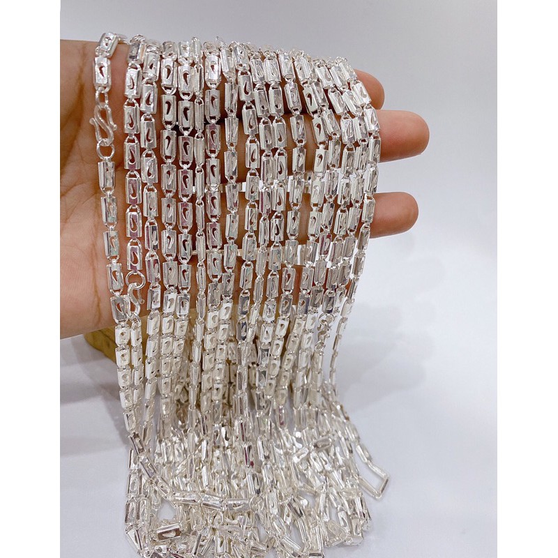 Dây bạc ta mắt xích phối 6
