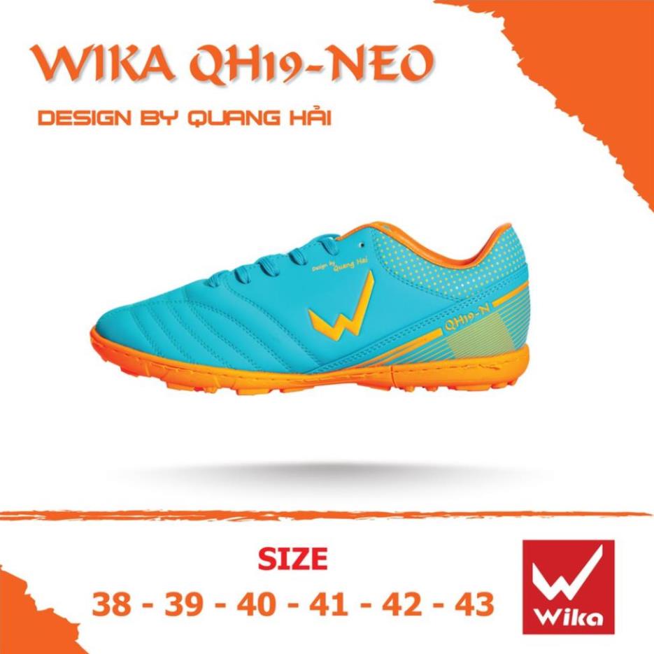 GIÀY ĐÁ BÓNG WIKA QH-NEO QUANG HẢI ( tặng tất hoặc lọ tẩy giày) GIÀY ĐÁ BANH CHÍNH HÃNG (VIDEO THẬT) .. est