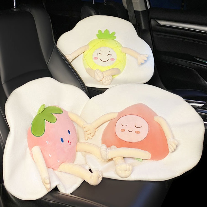 Gối Mềm Hình Quả Trứng Dùng Đọc Sách Để Phòng Ngủ / Văn Phòng / Xe Hơi