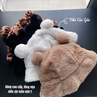 Nón len cục bông mẫu mới cực cute ( Ảnh thật )