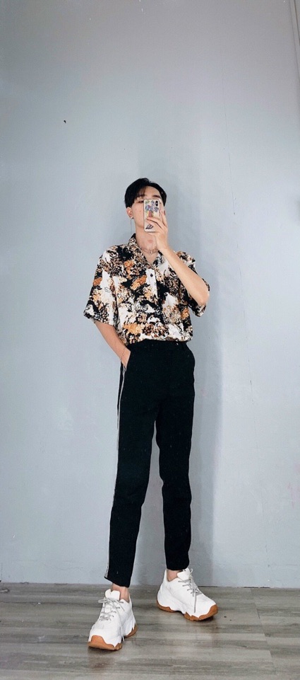 Áo Sơ mi Nam Loang cộc tay HQ Hoạ tiết Siêu Hot Tiktok | BigBuy360 - bigbuy360.vn